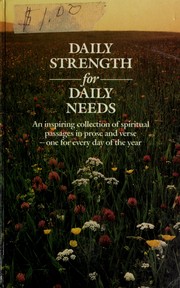 Cover of: Daily Strength for Daily Needs