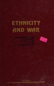 Cover of: Ethnicity and war