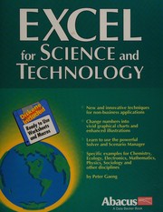 Excel for Science and Technology by Peter Gaeng