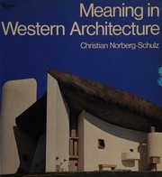 Cover of: Meaning in western architecture