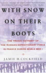 Cover of: With Snow on Their Boots by Jamie H. Cockfield