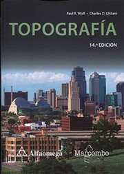 Cover of: Topografía