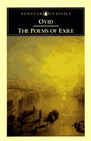 The poems of exile by Ovid