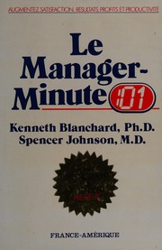 Cover of: Le Manager-minute