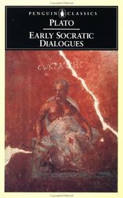 Cover of: Early Socratic dialogues by Πλάτων
