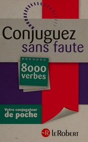 Cover of: Conjuguez sans faute