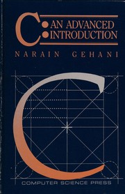 Cover of: C by Narain Gehani