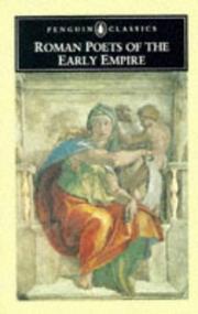 Cover of: Roman poets of the early empire