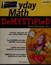 Cover of: Everyday math demystified