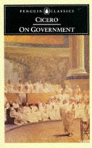 On government by Cicero