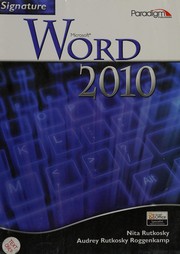 Microsoft Word 2010 by Nita Hewitt Rutkosky