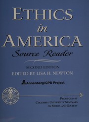 Cover of: Ethics in America: source reader