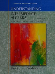 Cover of: Understanding intermediate algebra: a course for college students