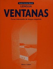 Cover of: Ventanas: curso intermedio de lengua española