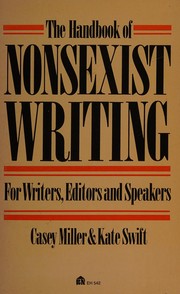 Cover of: The handbook of nonsexist writing