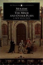 Cover of: The miser and other plays by Molière