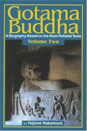 Cover of: Gōtama Budda: A Biography Based on the Most Reliable Texts