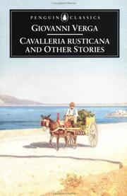Cover of: Cavalleria rusticana and other stories