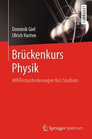 Cover of: Brückenkurs Physik: MINTestanforderungen fürs Studium