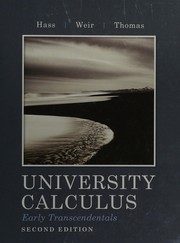 Cover of: University calculus: early transcendentals
