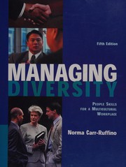 Cover of: Managing Diversity: People Skills for a Multicultural WorkPlace 5th Edition