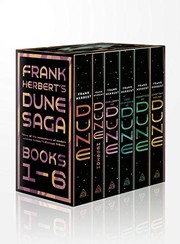 Cover of: Frank Herbert's Dune Saga 6-Book Boxed Set : Dune, Dune Messiah, Children of Dune, God Emperor of Dune, Heretics of Dune, and Chapterhouse: Dune