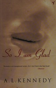 Cover of: So I Am Glad