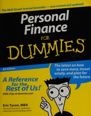 Cover of: Personal finance for dummies by Eric Tyson