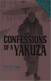 Cover of: Confessions of a Yakuza by Junichi Saga