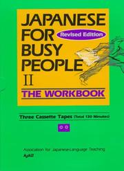 Cover of: Japanese for Busy People II by 