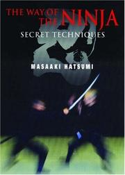 Cover of: The Way of the Ninja: Secret Techniques
