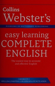 Cover of: Collins Webster's easy learning complete English