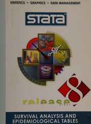 Cover of: Stata survival analysis and epidemiological tables: reference manual.