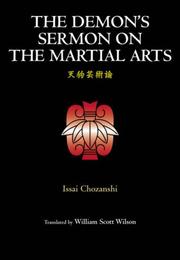 The demon's sermon on the martial arts and other tales