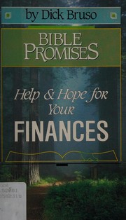 Cover of: Bible promises: help & hope for your finances