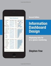 Cover of: Information Dashboard Design by Stephen Few