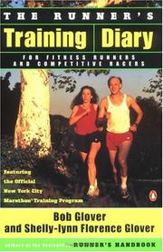 Cover of: The runner's training diary by Bob Glover