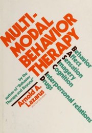 Cover of: Multimodal behavior therapy