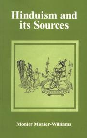Cover of: Hinduism and its sources: Vedic literature-tradition and social and religious laws