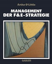 Cover of: Management der F&E-Strategie