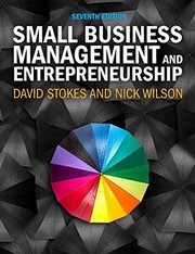 Small Business Management and Entrepreneurship by David Stokes, Dr Nicholas Wilson