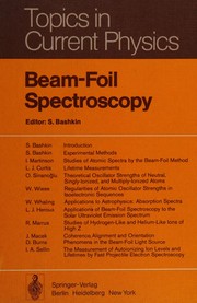 Cover of: Beam-foil spectroscopy