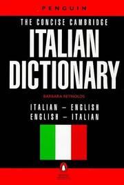 The concise Cambridge Italian dictionary