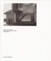 Gordon Matta-Clark : works and collected writings