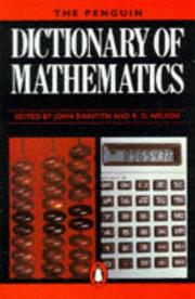 Cover of: The Penguin dictionary of mathematics