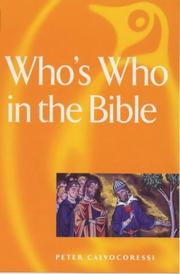 Who's who in the Bible