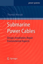 Submarine power cables by Thomas Worzyk