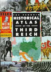 Cover of: The Penguin Historical Atlas of the Third Reich (Hist Atlas)