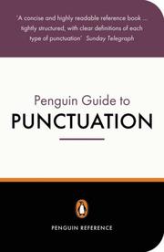 Cover of: The Penguin Guide to Punctuation