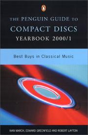 Cover of: Compact Discs Yearbook 2000/1, The Penguin Guide to (Penguin Guide to Compact Discs and Dvds Yearbook)